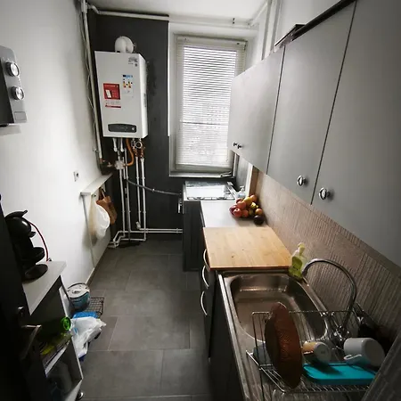 Superb 2 Camere- Sufragerie 1 Camera, 45m2, Gara De Nord Apartmán